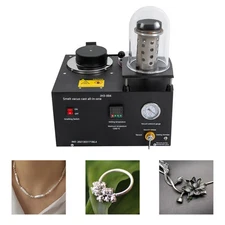 2KG Jewelry Lost Wax Cast Combination Vacuum Casting Melting Machine 1/2 HP 3CFM