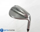 NEW TITLEIST WEDGEWORKS SM10 RAW L-GRIND 58* WEDGE STEEL STIFF #510418