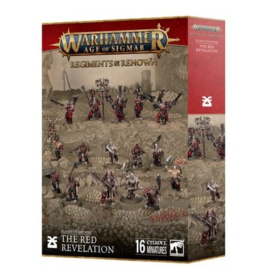 Regiments of Renown: Blades of Khorne The Red Revelation Warhammer Age of Sigmar