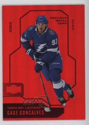 2024 Skybox Metal Universe Rookies PMG Red 10/100 Gage Goncalves Rookie RC au7