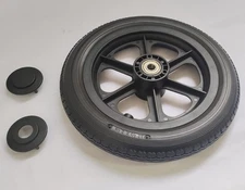 wheelchair 12 inch rear wheel.12 1/2 x 2 1/4 Replacement Wheels Solid Urethan...