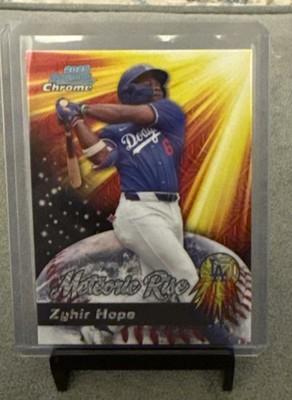 2025 Bowman Chrome Prospects Zyhir Hope Meteoric Rise Refractor  #MR-19