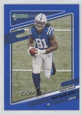 2021 Panini Donruss Press Proof Blue Mo Alie-Cox #153 0h6q