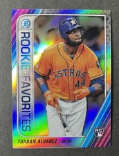 2020 Bowman - Rookie of the Year Favorites Chrome Yordan Alvarez #ROYF-YA (RC)
