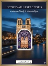Souvenir 3D Kühlschrank Magnet Notre-Dame de Paris Frankreich Home Dekoration 