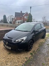 1.2 Vauxhall corsa sting 2015 Hatchback 3 Door 5 seats Black Manual