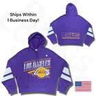 Junk Food Los Angeles Lakers Hoodie Men's 2XL Purple Throwback Two-Sided NBA NWT