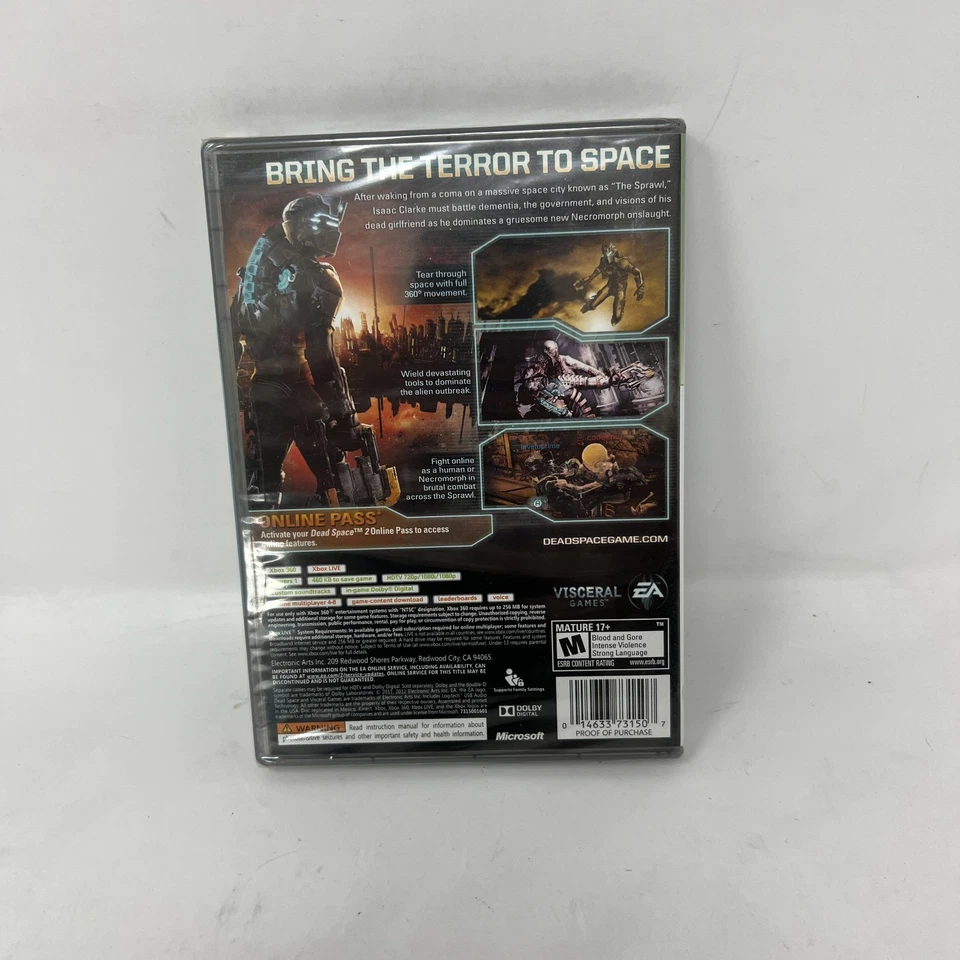 SEALED BRAND NEW Dead Space 2 Platinum Hits XBOX 360 - Image 3 of 4