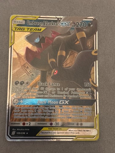 Umbreon & Darkrai GX