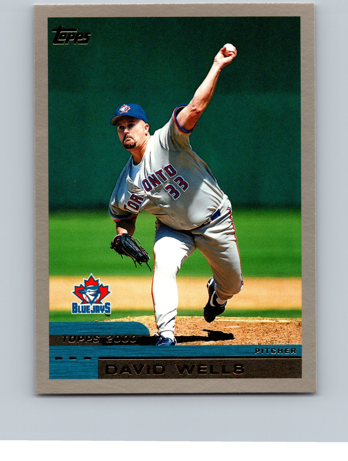 David Wells #242 2000 Topps Near Mint or Better
