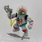Space Cadet Raph Complete - Vintage 1990 TMNT Teenage Mutant Ninja Turtles