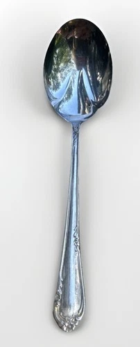 Reed & Barton Sterling Silver 1950's Dancing Flowers  Spoon 6"  Estate Sale☀️