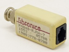 Fibronics FM040-RJMA-7 RJ11 to BNC Cable Adapter for Networking