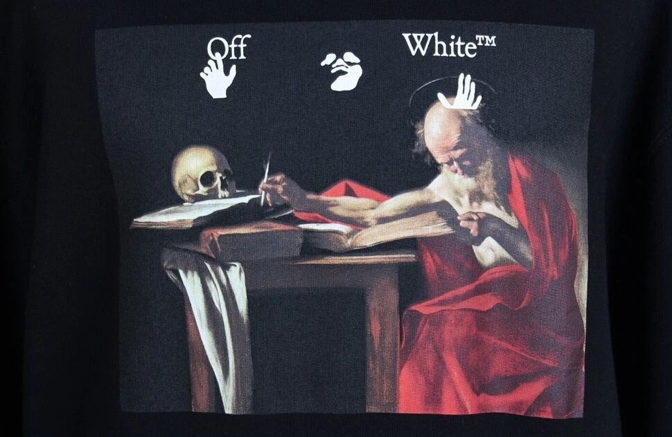 OFF WHITE Felpa Caravaggio Off White 12345 73497715