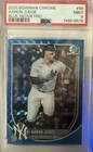 2025 Bowman Chrome Aaron Judge Blue Geometric Refractor /150 PSA 9 LOW POP