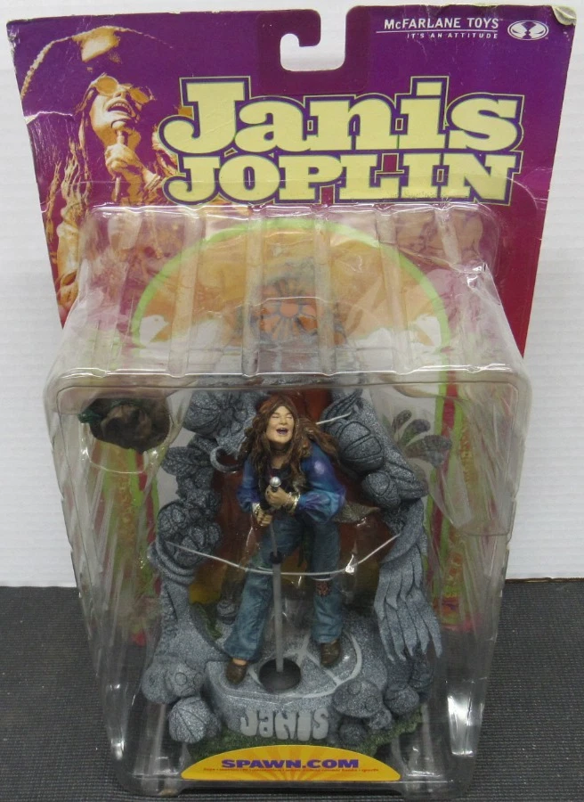 McFarlane Toys Janis Joplin Music 2000 Year Manufactured Action