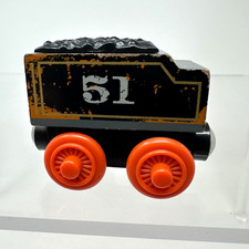 Thomas Friends Wooden Railway Patchwork Hiros Tender Train Wood Engine 51