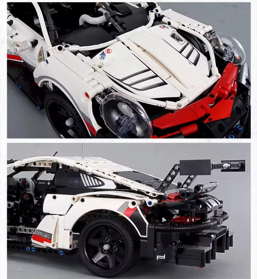 Auto Tecnica 911 RSR RC 1580Pcs con Motore  Tipo LEGO - Image 4 of 4