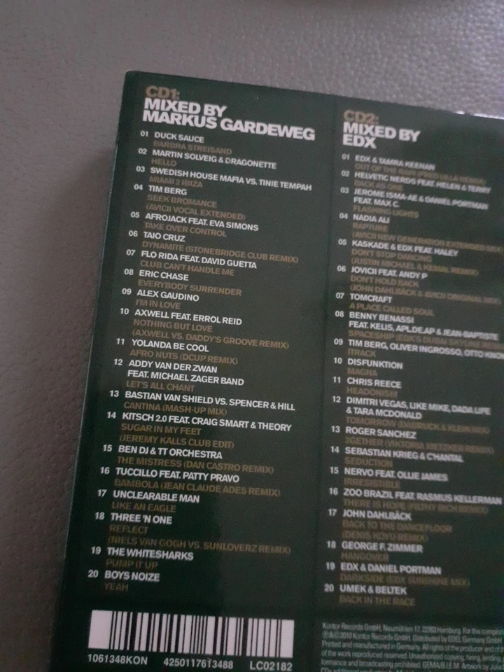 3 CD Kontor - Top Of The Clubs - Volume 49 - Various Sampler - Bild 4 von 4