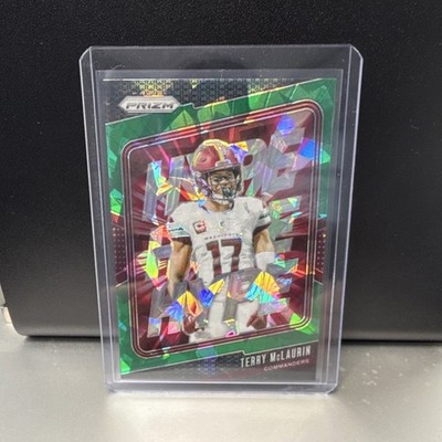 Panini 2024 Prizm Terry McLaurin Green Ice Prizm #12 Commanders Hype