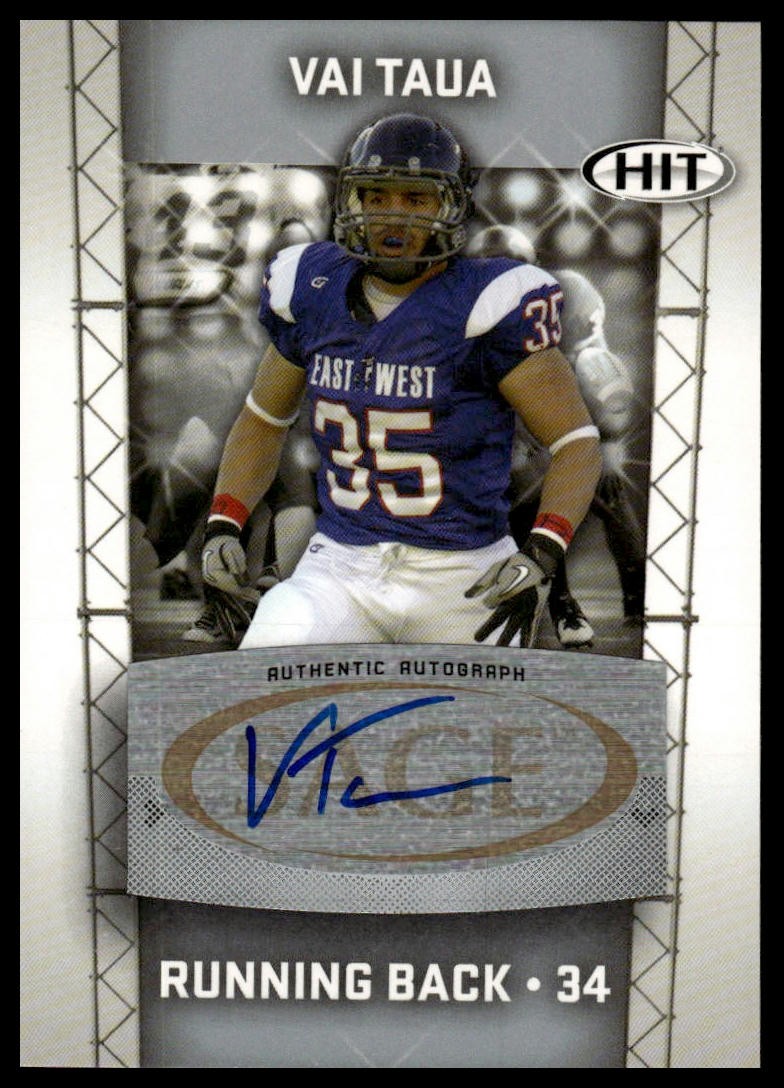 2011 SAGE HIT #A74 Vai Taua Autographs Silver