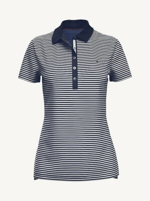 Tommy Hilfiger Essential Feeder Stripe Polo,Navy,XXL