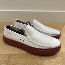 Salvatore Ferragamo Loafer White Casual Shoes for Men for Salvatore Ferragamo Loafer White Casual Shoes for Men for