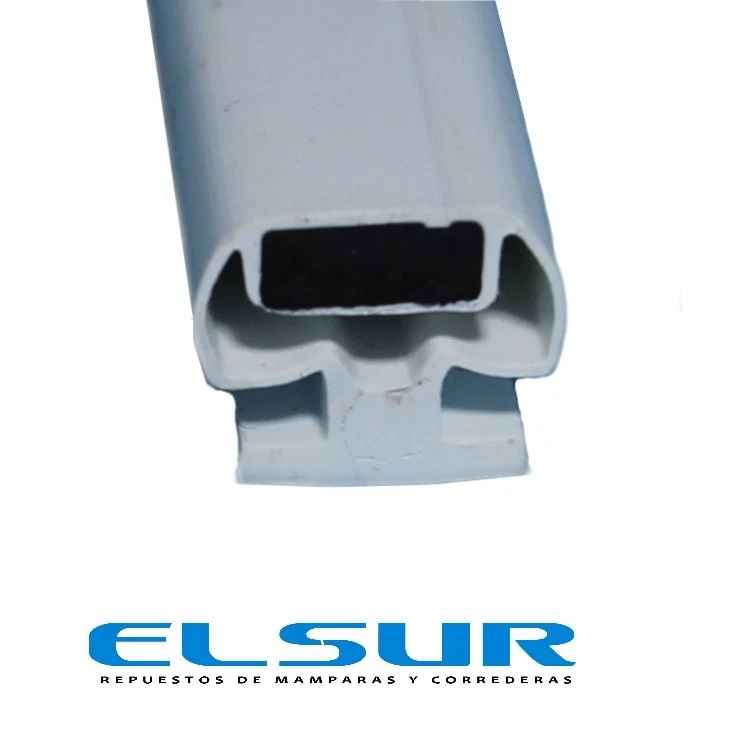 RAN 1 JUEGO PERFIL JUNTA GOMA MAGNÉTICO FRONTAL Pestaña 8mm(2 TIRAS DE 2 m c/u). - Imagen 2 de 2