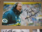 Green Bay Packers MIKE HOLMGREN Signed 4x6 Photo NFL AUTOGRAPH 1