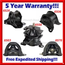 K159 Fits 1998-2001 Honda CR-V 2.0L Manual Motor & Transmission Mount Set 5pc