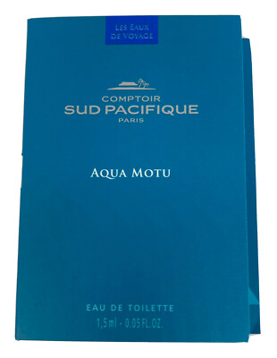 Comptoir Sud Pacifique Aqua Motu 0.05 oz 1.5 ml EDT Mini Travel Sample Vial
