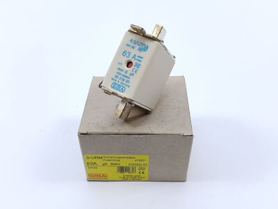 SIBA VDE 0636/4 NH Fuse 00 63A 2020920.63 690VAC