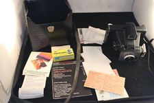 Vintage 1971 Polaroid Land Camera Super Color Pack w/ Case Manual Plus More