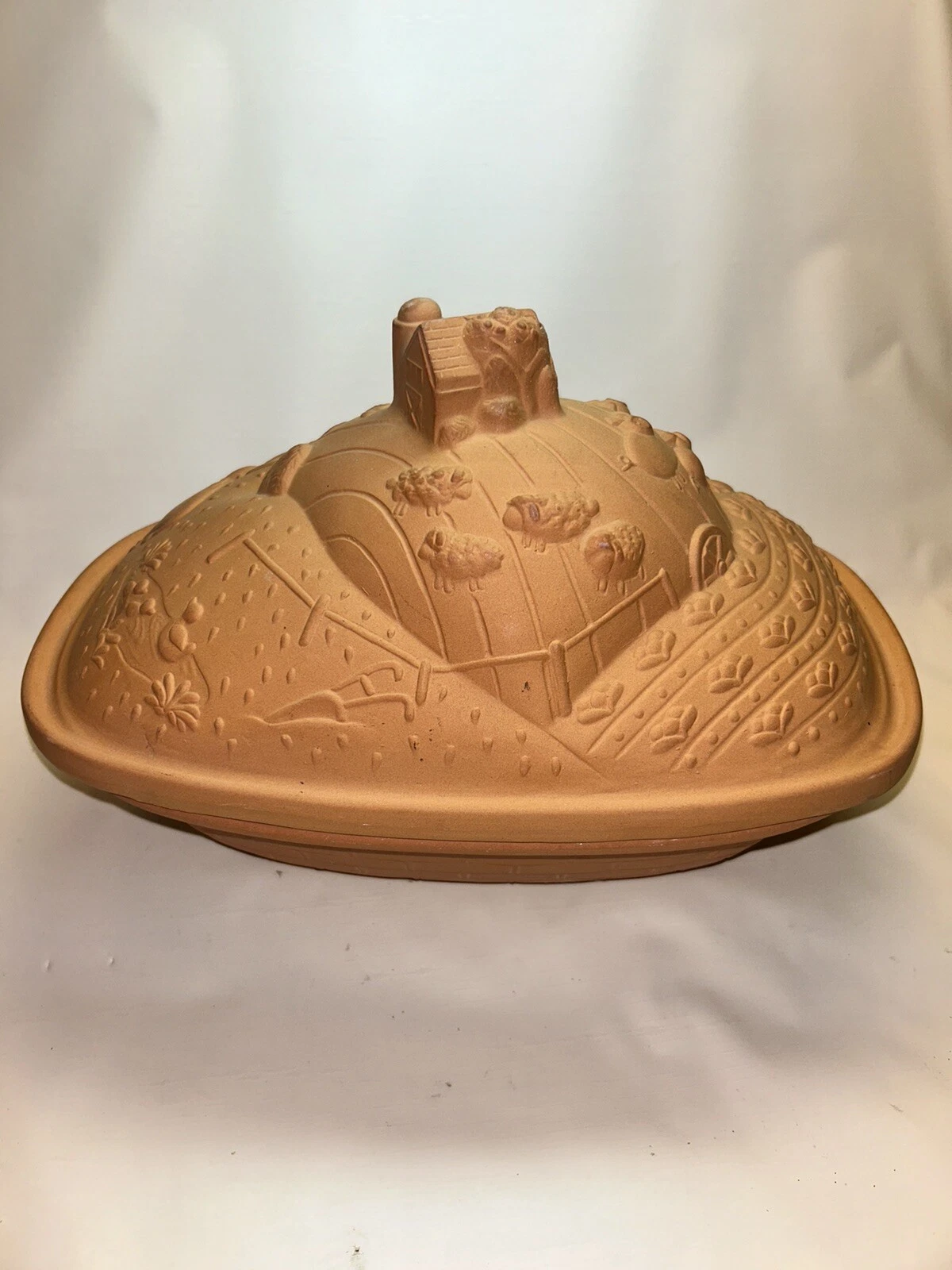 Clay Dutch Oven Baking Dish With Instructions Avon Gallery Originals Terracotta
