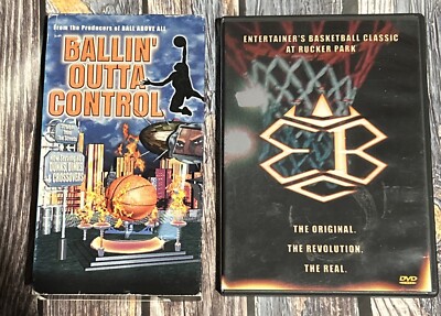Ballin Outta Control VHS Tape Plus Classic At Rucker Park DVD Basketball Street