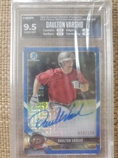 2018 Bowman Chrome Daulton Varsho Blue Choice Refractor #24 of 150 / HGA 9.5