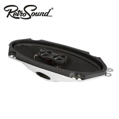 RETROSOUND R-410N DVC oval coax speakers 4 x 10'', 101 x 254 mm (piece), neody...
