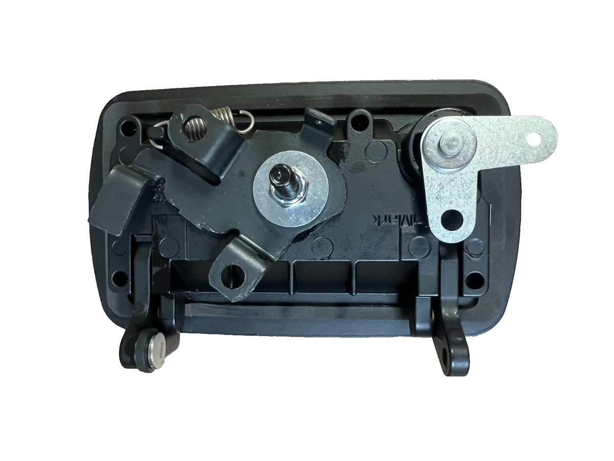 TriMark RV Door Lock 23738-01 Black Paddle Handle 2 Keys Utility