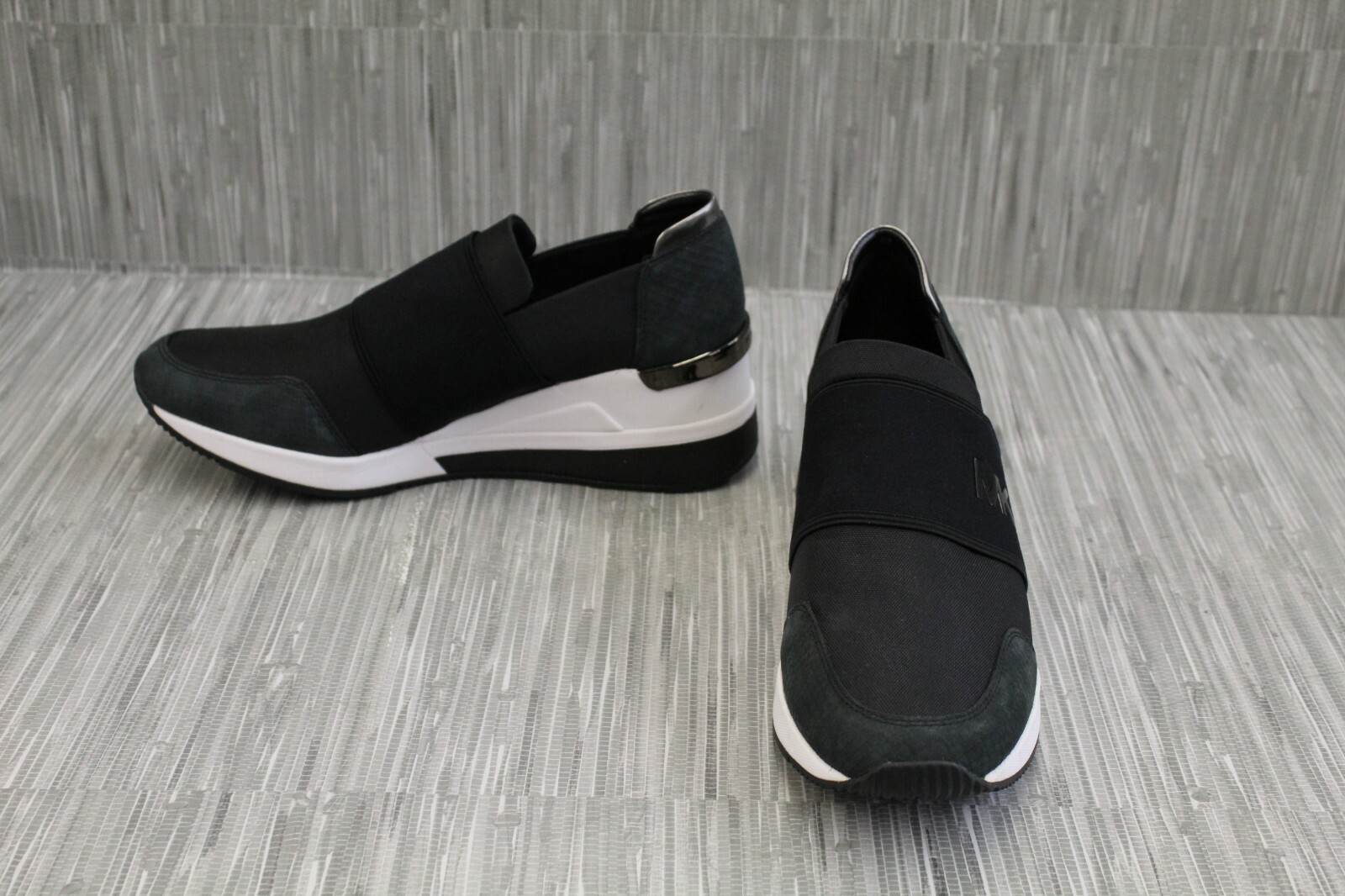 michael kors felix trainer black