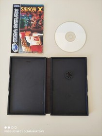 Shinobi X PAL Saw SATURN GAME-Boxed & Complete-NINJA ACTION