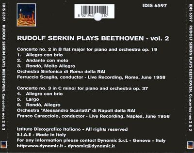 Rudolf Serkin Plays Beethoven by Beethoven / Serkin (CD Rudolf Serkin Plays Beethoven by Beethoven / Serkin (CD