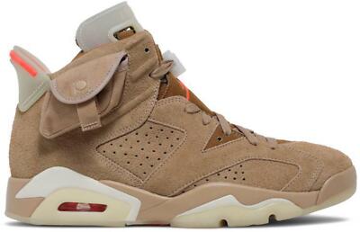 Size 7 - Jordan 6 Retro x Travis Scott Mid British Khaki
