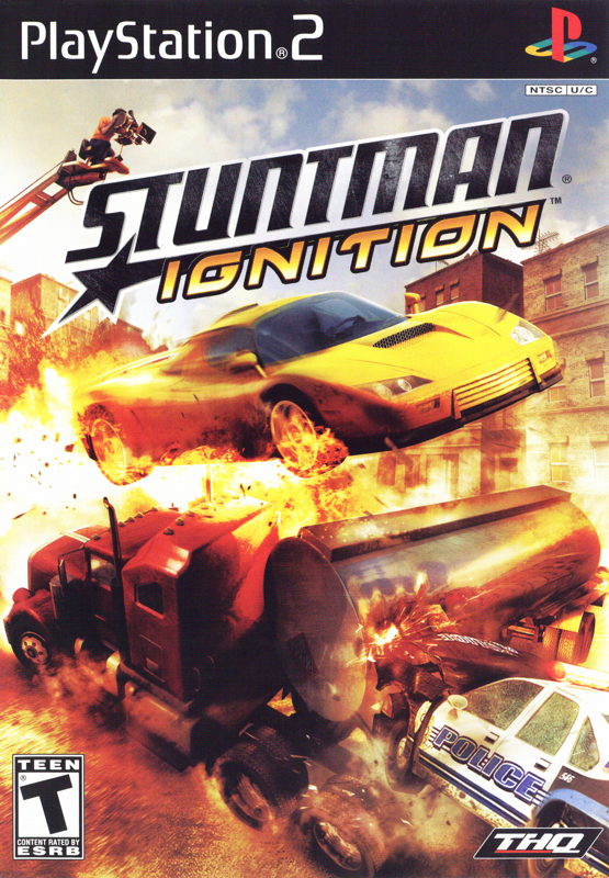 プレステ2 Stuntman: Ignition (Playstation 2 PS2) Complete CIB! Disc Only