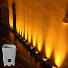 6x18W Rgbwauv Dj Wedding Battery Powered LED Uplight WIFI Wireless Stage Lights