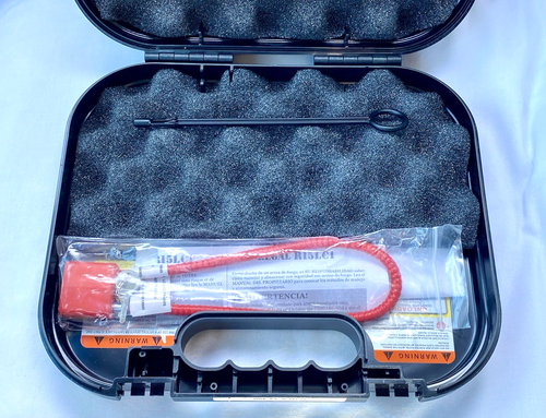 Glock Carrying Case Black 17 19 20 21 22 23 26 27 Foam Lock Instructions Rod