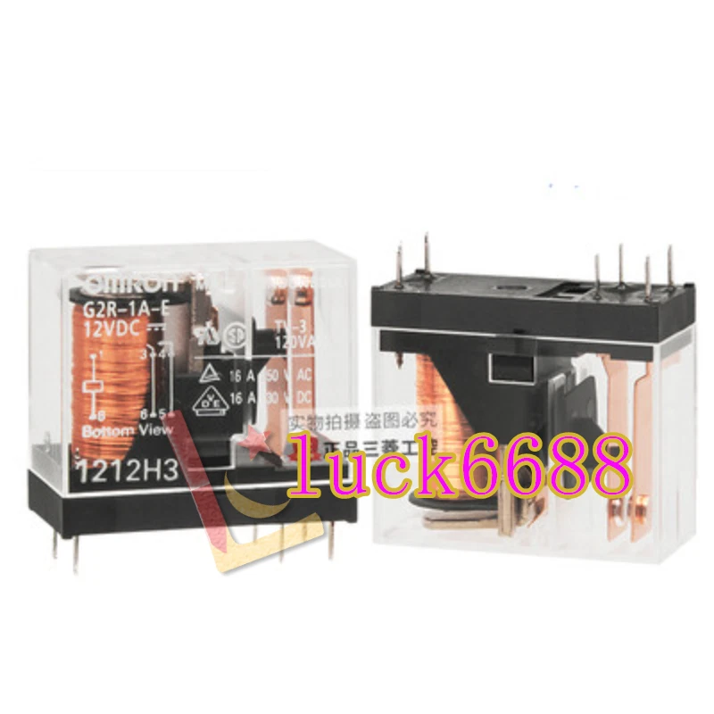 2PCS NEU Omron relay G2R-1A-E DC12V 16A #CL - Bild 1 von 1