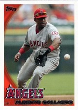 2010 Topps Update #US123 Alberto Callaspo Los Angeles Angels