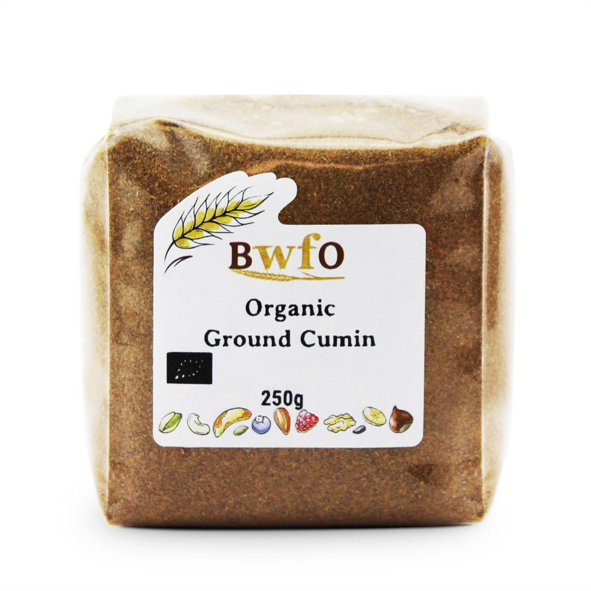 Organic Cumin Ground 250g | BWFO | Free UK Mainland P&P