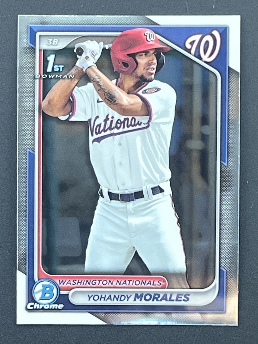 YOHANDY MORALES 2024 Bowman 1st Bowman Chrome #BCP-52 Washington