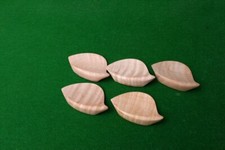 5pcs Violin Chin rest Flame Maple Half Shape Violin parts Repair set up violin